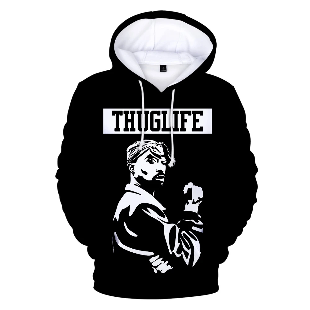 

New 3D Print Causal Clothing 2PAC Fashion Men Women Hoodies Plus Size S-7XL Harajuku Man Hoodies