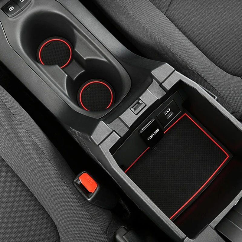 

For Toyota Corolla Cross XG10 2021 2022 2023 2024 2025 Hybrid Car Anti-Slip Mat Gate Slot Mats Cup Rubber Anti-Slip Pads Rug