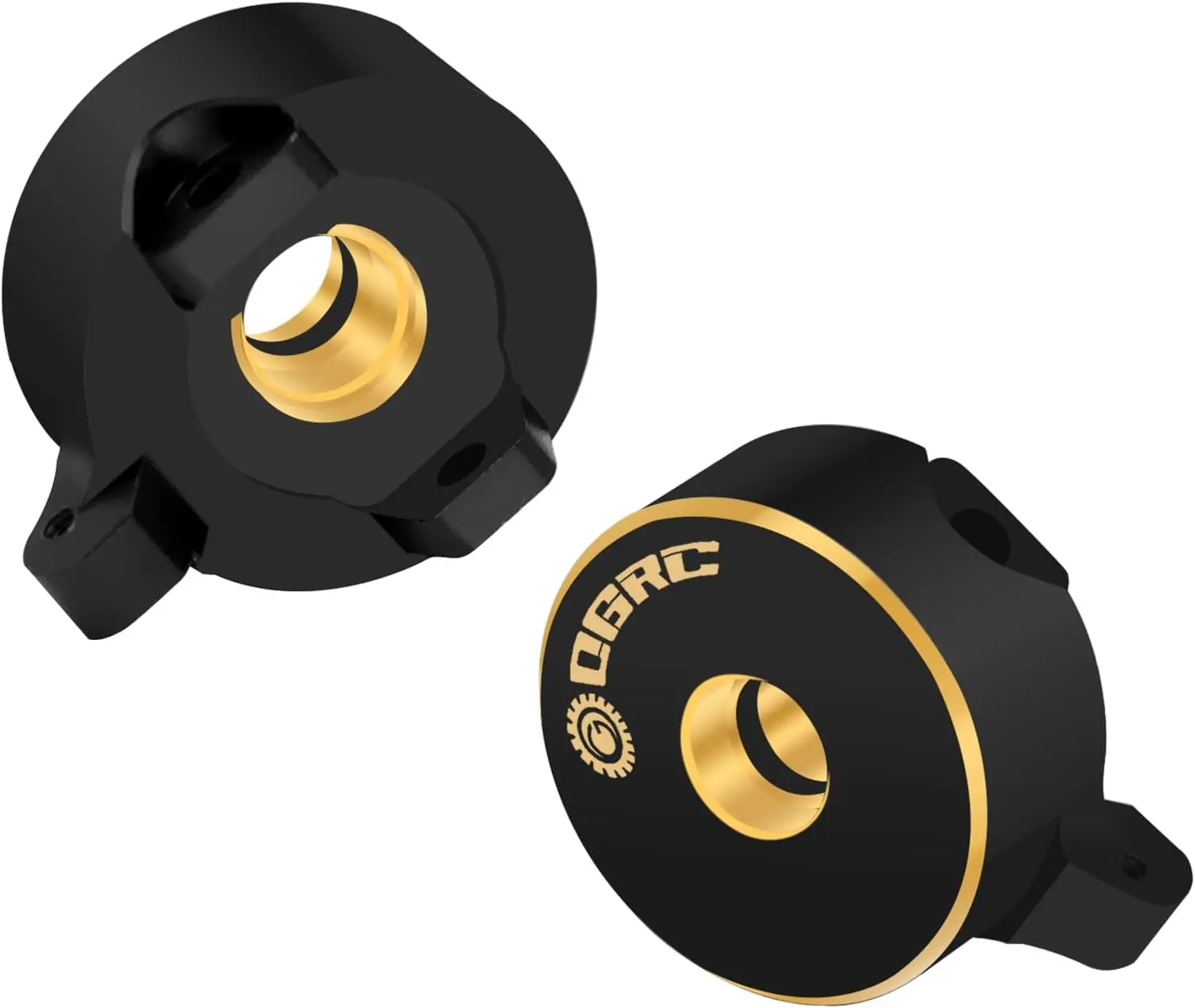 17,5g Nocche in ottone per carichi pesanti Nocche dello sterzo anteriori per 1/24 Axial SCX24 C10 JLU Gladiator Bronco Catenaccio Aggiornamenti Parti