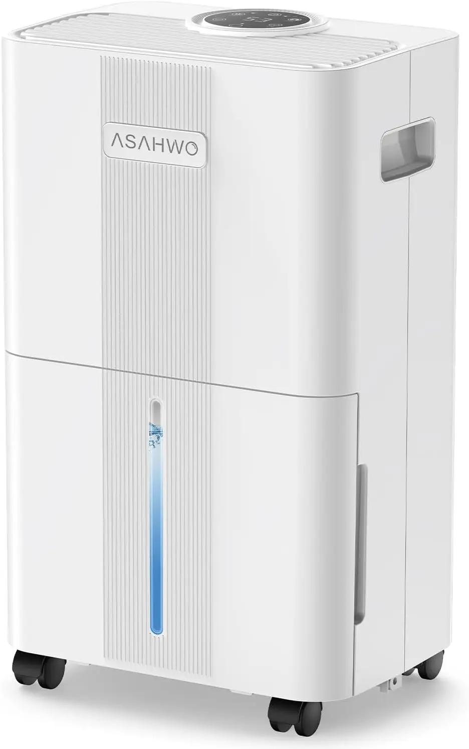 

Осушитель воздуха для помещений 1600 кв. футов, 21 пинта, для подвала, с дренажным шлангом, тихий, с интеллектуальным контролем влажности, таймером, режимами