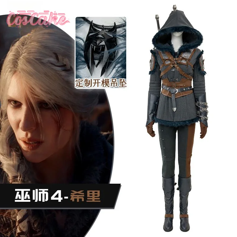 Ciri Witcher 4 disfraz de Cosplay uniforme Cirilla Fiona Elen Riannon Halloween carnaval fiesta Navidad juego ropa de rol