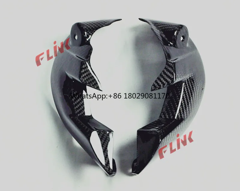 Cubierta de Faro de motocicleta de fibra de carbono para Yamaha Vmax 1700