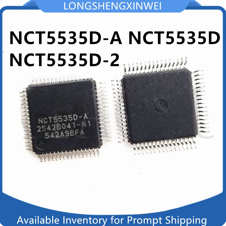 1PCS Original NCT5535D-A NCT5535D NCT5535D-2 QFP64 IC Chip  in Stock New