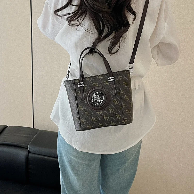 Sac à main fourre-tout tendance haut de gamme, grande capacité, minimaliste, Vintage pour femmes, avec Logo lettre à la mode, meilleur