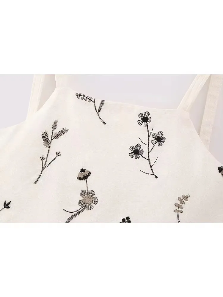 Women Fashion Summer Skirt Suits Printed Sleeveless Backless Crop Vest+Drawstring A-Line Skirt Two Pieces For Women