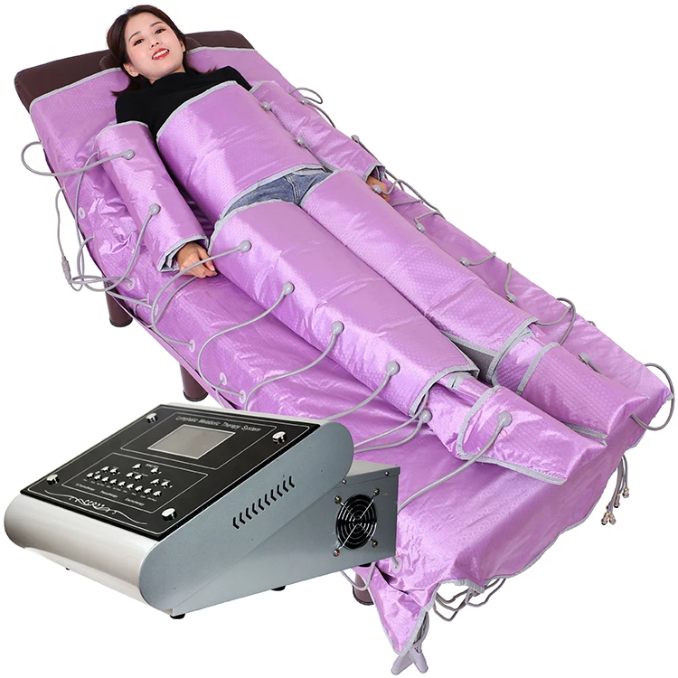 The latest three-in-one professional lymphatic air pressure lymphatic drainage compression therapy weight loss machine