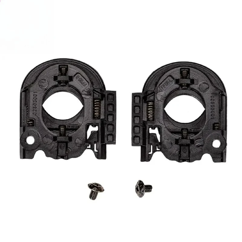 2Pcs Helmet Visor Shield Base Professional Easy to Install Replacement with Screws for MT Thunder 4 Mt-v-28B Visor Len Base