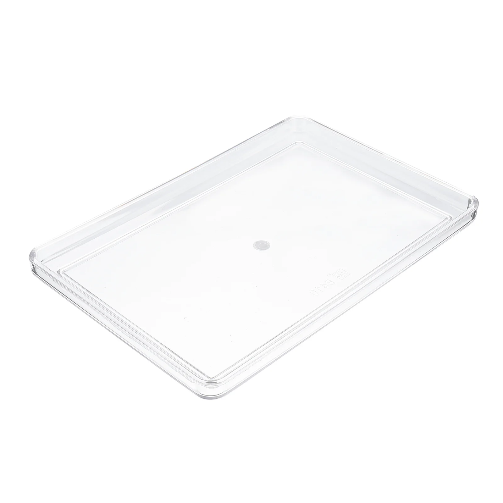 Acrylic Storage Tray Napkins Fruit Container Household Plate Versatile Holder Plastic Wedding Serving Banquet