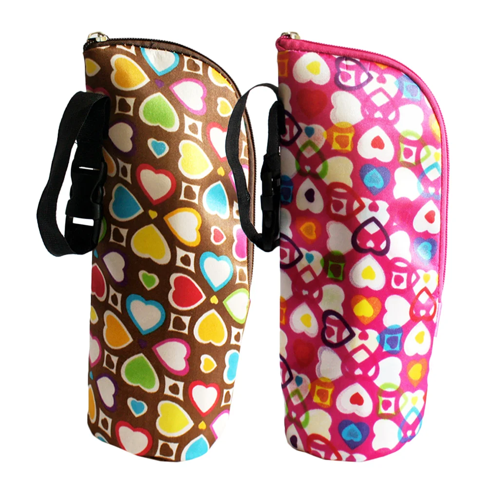 2pcs Milk Bottle Thermal Bag Infant Feeding Bottle Cover Nursing Bottle Bags Milk Bottle Insulation Bags