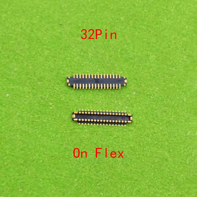 5pcs 32pin LCD Display Screen Flex FPC Connector On Motherboard For Huawei Nova 6 SE 6SE/Nova6/Honor View V30/V30 Pro/Play 3 4T