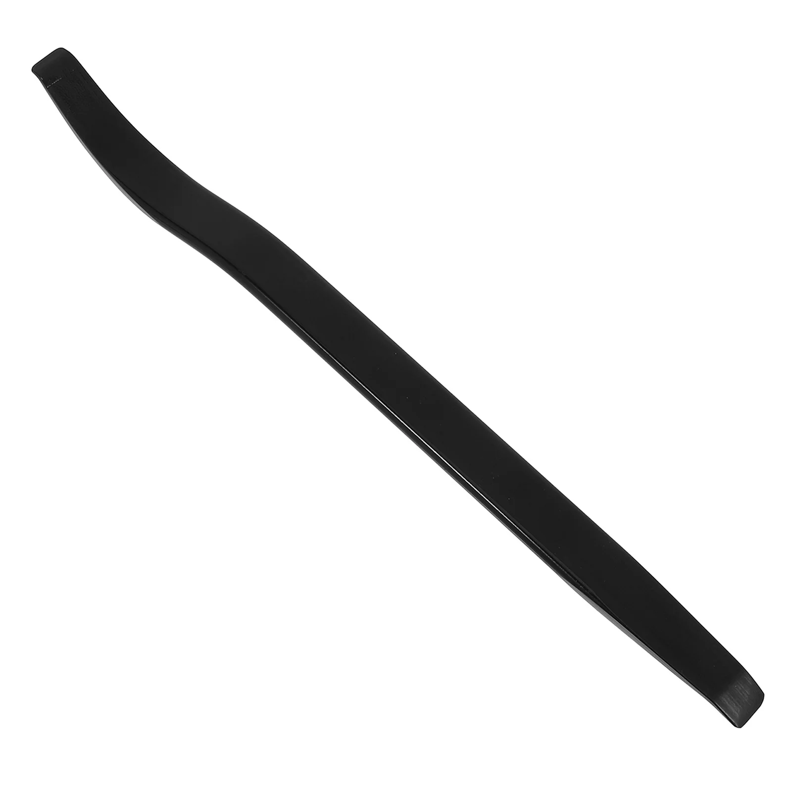 

Поднос для мотоциклетных шин, 15-дюймовый изогнутый гладкий полированный инструмент для снятия шин для плоского ремонта, удобная палочка для ползания, черная