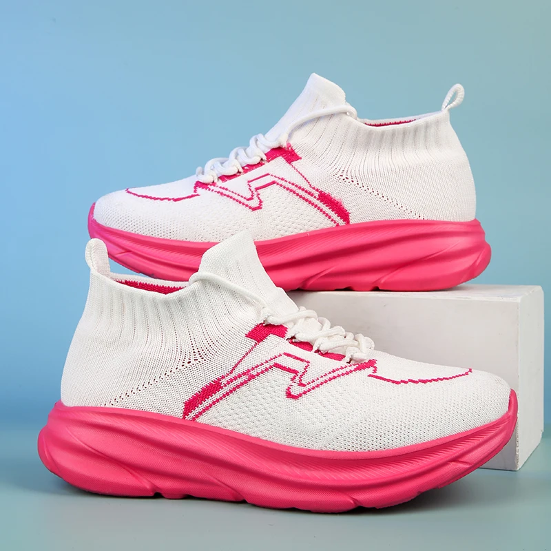 Sock Shoes Summer Mesh Men Shoes Lightweight Sneakers Breathable Outdoor Casual Walking Sports Shoes Mens Loafers