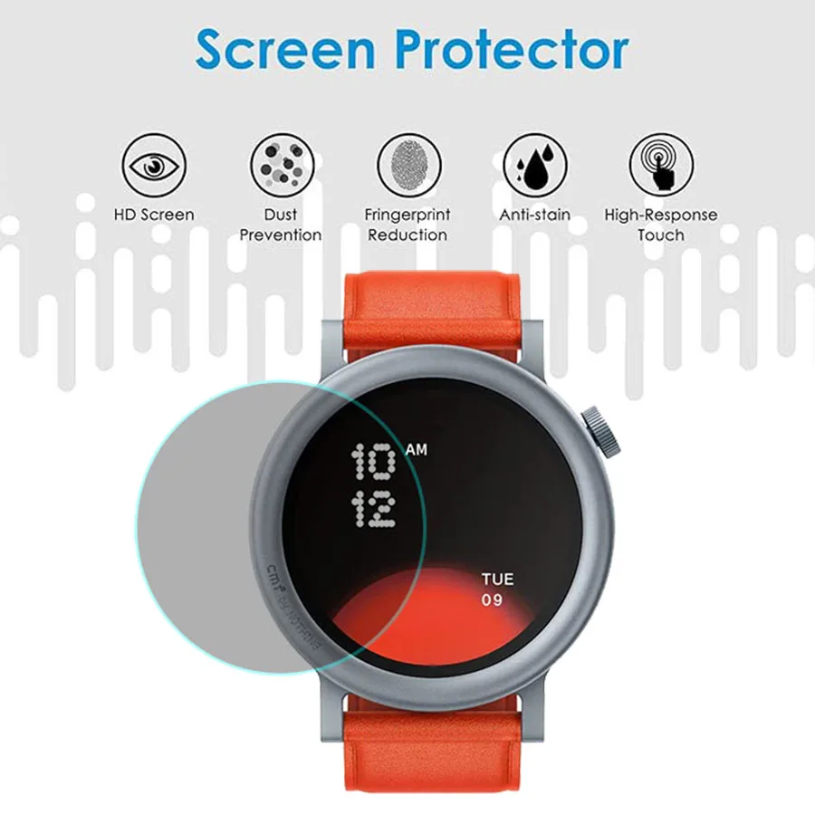 Защитная пленка для CMF Watch Pro 2, мягкая гидрогелевая пленка из ТПУ, аксессуары для защиты экрана - не закаленное стекло