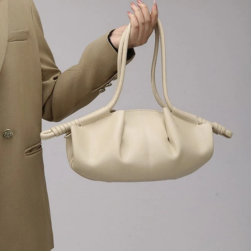 

Women's 2026 New Cloud Bag - Small Niche High-End Soft Leather Bag, Fashion Commute Shoulder Handbag Crossbody Bag