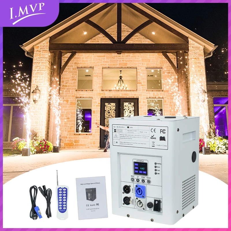 

Professional Stage Special Effect Equipment DMX Sparkler Fountain Cold Spark Machine for Wedding Club Stage