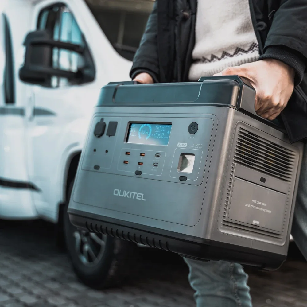 빠른 충전 DE 웨어하우스 파워스테이션 2000w 독일용 2000Wh 파워스테이션