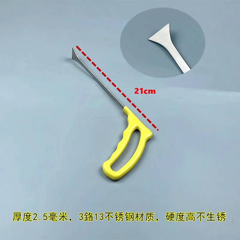 Car Paintless Dent Repair Tools Crowbar Bar Push Rod Hooks Automotive Hand Tool Silver Universal Fitment 21cm/31cm/41cm/51cm