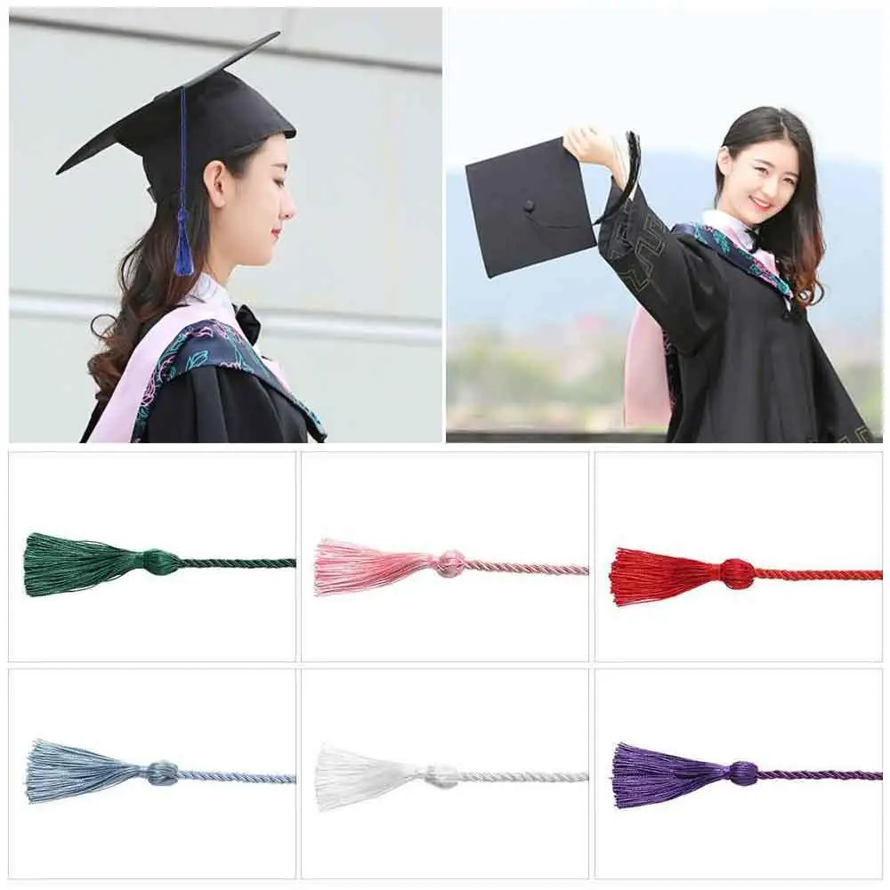 

Плетеные принадлежности для вечеринок из полиэстера Выпускники Студенты Выпускной Шнуры для почетного Пряжа Шнур для почетного шнура с кисточками Шнур для бакалавра