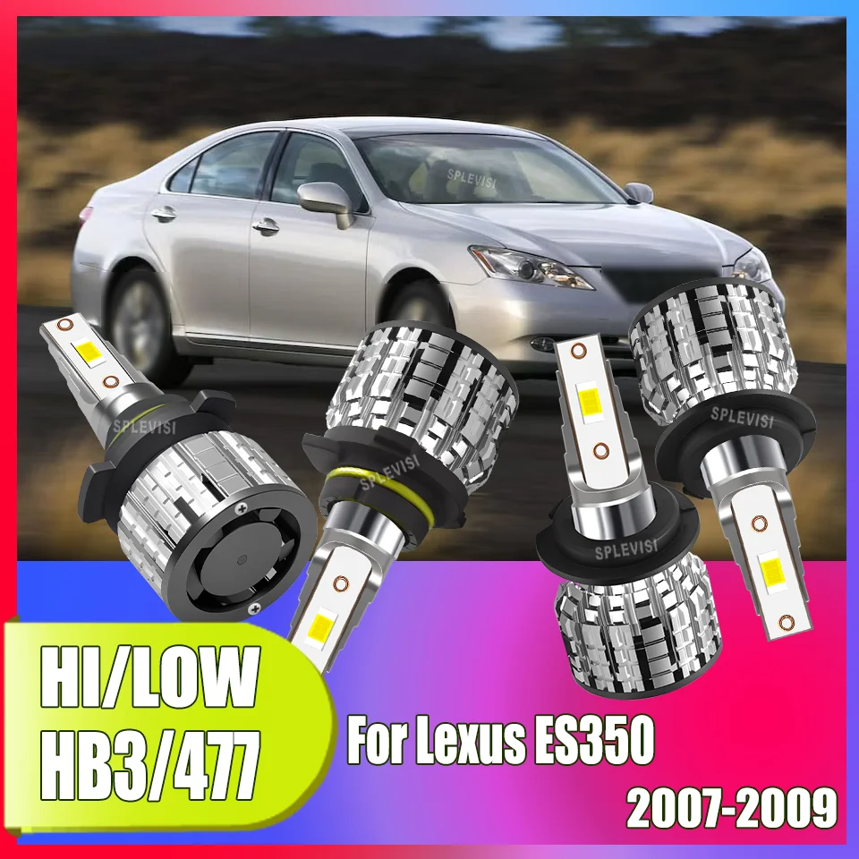 

Car Light Bulb LED Headlight Headlamp High Low Beam 9005 H7 Popular Among Drivers Halogen Replace For Lexus ES350 2007 2008 2009