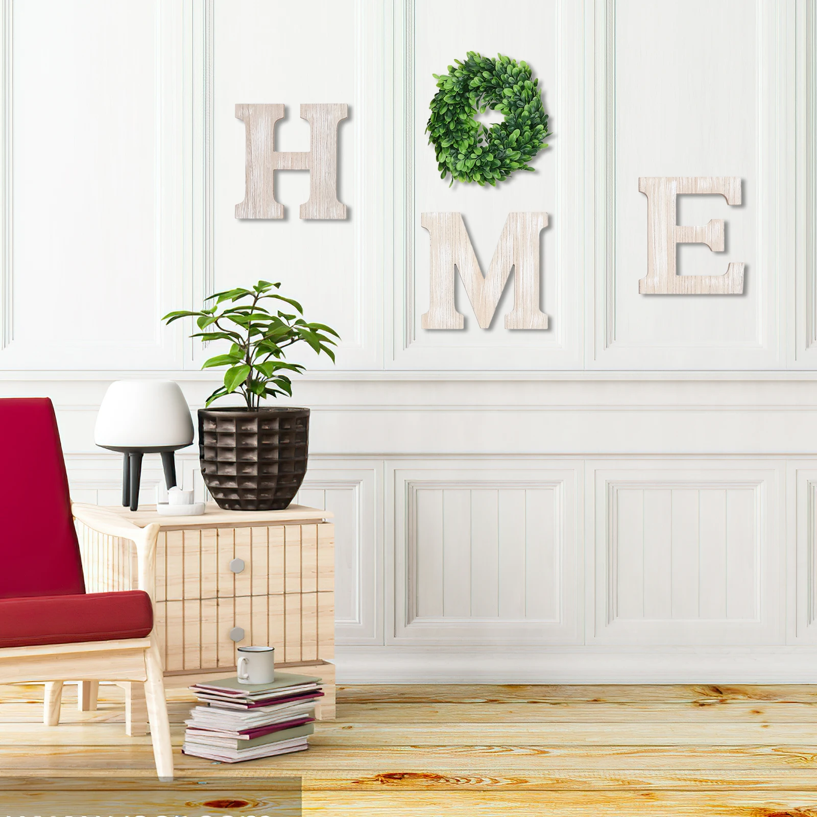 

Home Wall Decor Wooden Pendant Farmhouse Sign Door Wreaths Hanging Decoration nament Porch Bedroom Living Room