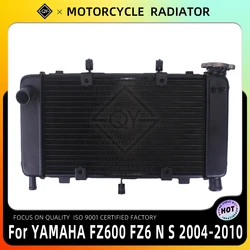 LQYL Motorcycle Engine Radiator Cooler Cooling System For YAMAHA FZ600 FZ6 FZ6N FZ6S 2004 2005 2006 2007 2008 2009 2000 2010