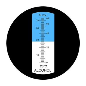 NEUES Spezial 0-80% Alkoholrefateter ATC Alcool Inhaltstest Brady Vodka Tequila Chineses 8 Hauptfestigkeitsumsatz - №7