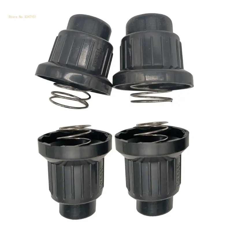 

2pcs Igniters Replacement Caps with Spring Plastic Grill Ignition Knob Button Dropship