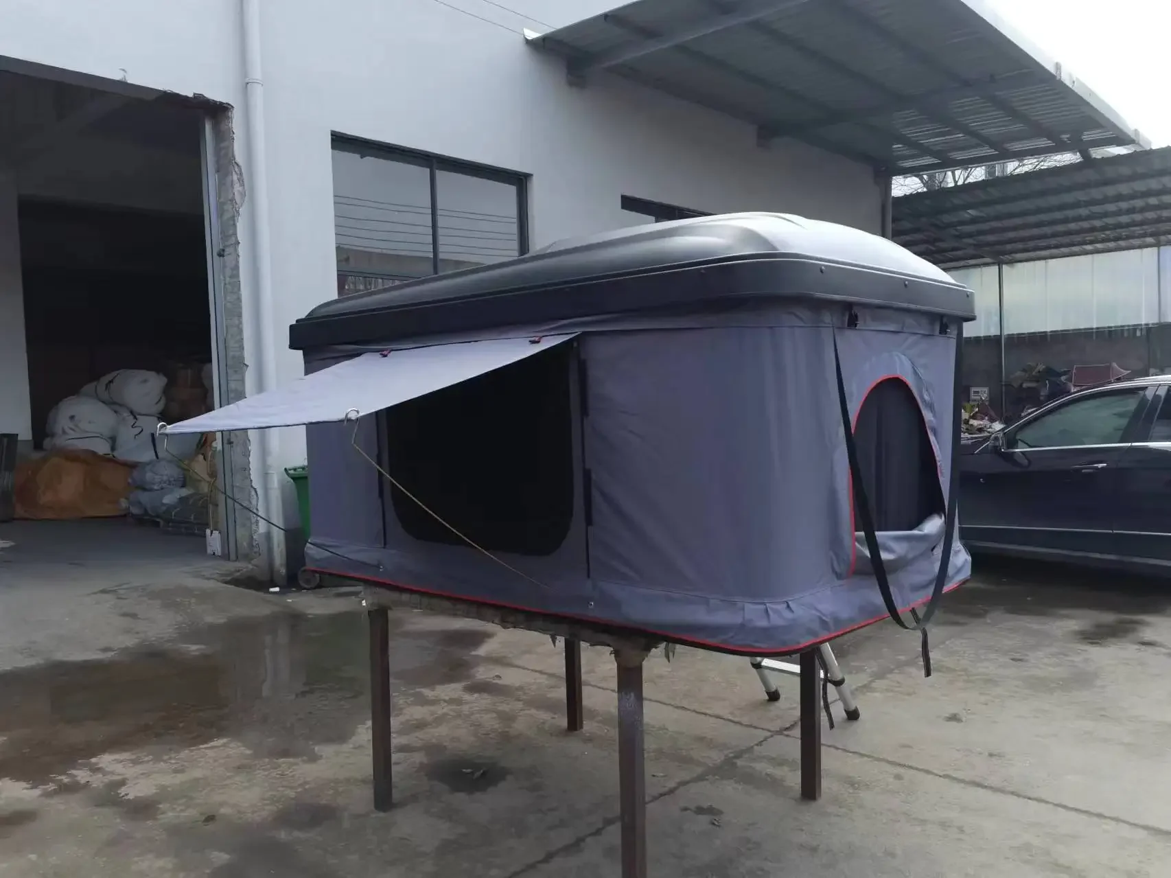 Factory Price Car Rooftop Tent ABS Hard Shell Tent for Van Jeep SUV Truck Car Tents