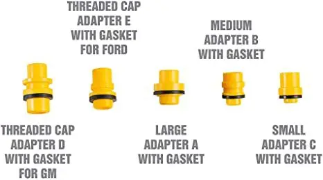 Coolant Funnel Kit with Valve Switch Radiator Antifreeze funnel