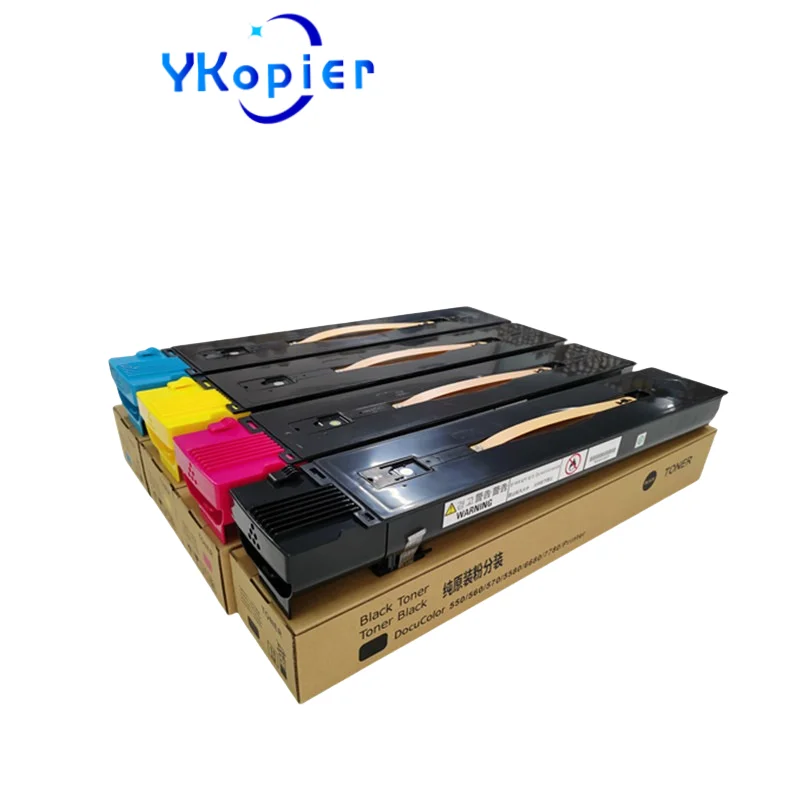 

Original Repack DC560 CMYk 600G Toner Cartridge For Xerox 7785 C550 560 C75 J75 6685 5580 6680 7780 Toner Cartridge
