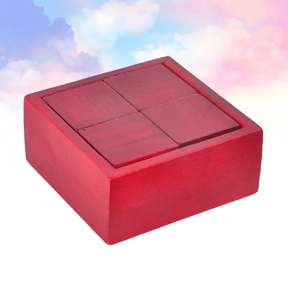 Luban Lock Series Wood Puzzle Educational Brain Game Wooden Puzzle Box Adult Intelligence Development Hand-Eye