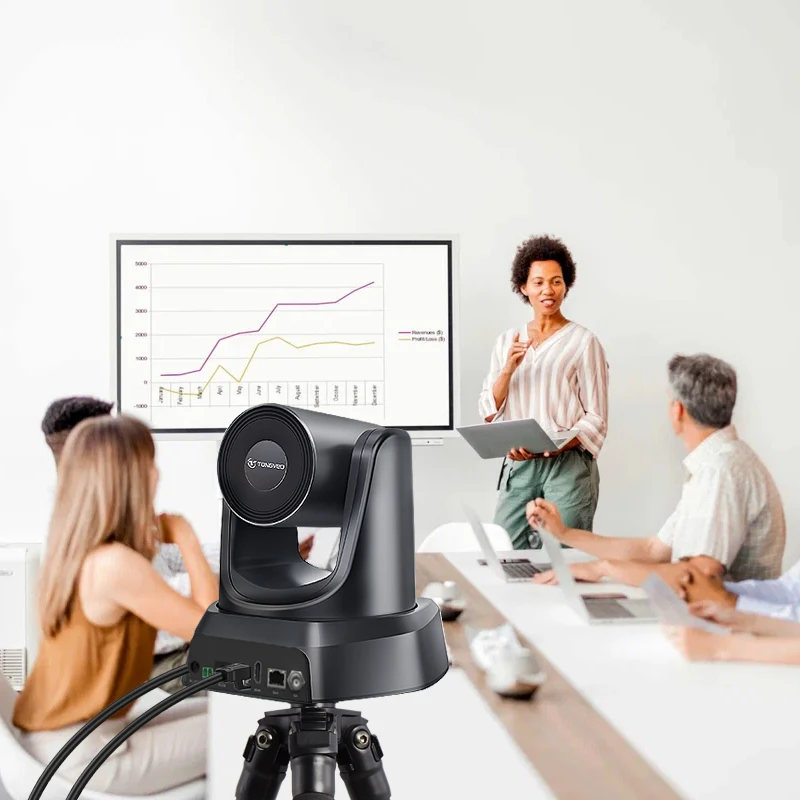 20X Optical Zoom | 1080P 60fps  PTZ Conference Camera HD-M1 USB LAN SDI Output Splpply Church Live Streaming Online Video