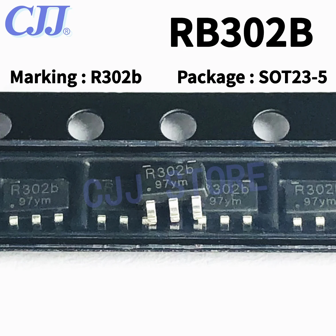 1~6000PCS/Lot R302b Marking RB302B SMD IC SOT23-5 Battery Protection new and original