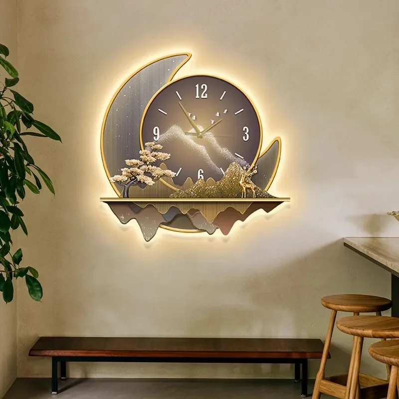 

Digital Living Room Wall Clocks Art Mural Led Luxury Mechanism Cute Interior Clock Wall Aesthetic Reloj De Pared Home Decor