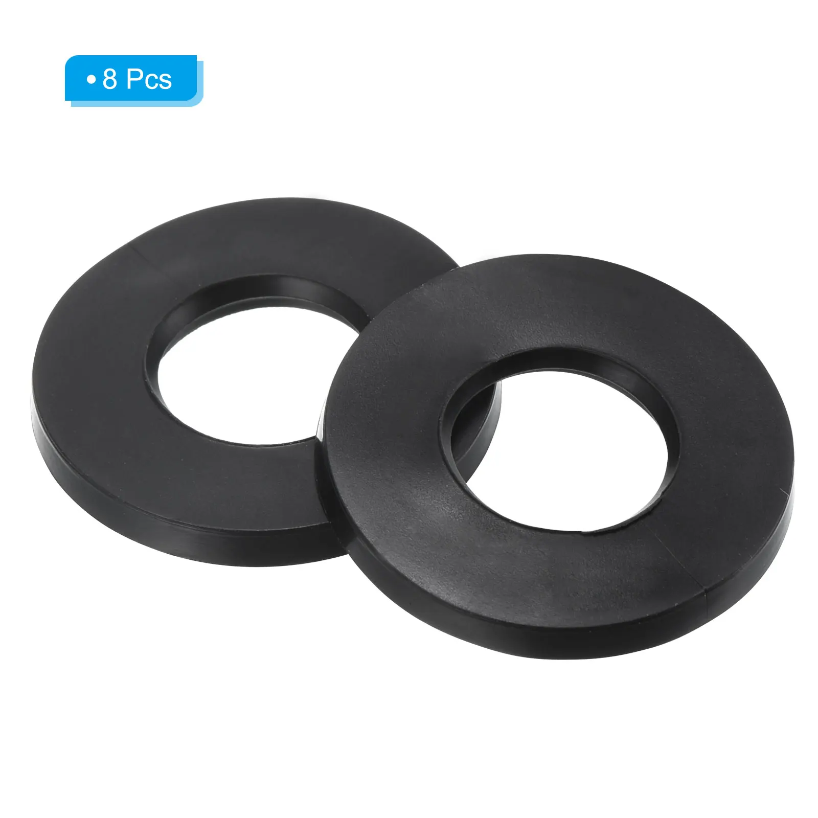 8Pcs M3 M4 M5 M6 M7 M8 M10 M12 M14 M15 M16 M20 M25 M30 M31 M32 Rubber Flat Washer Plane Spacer Insulation Gasket Ring For Bolts