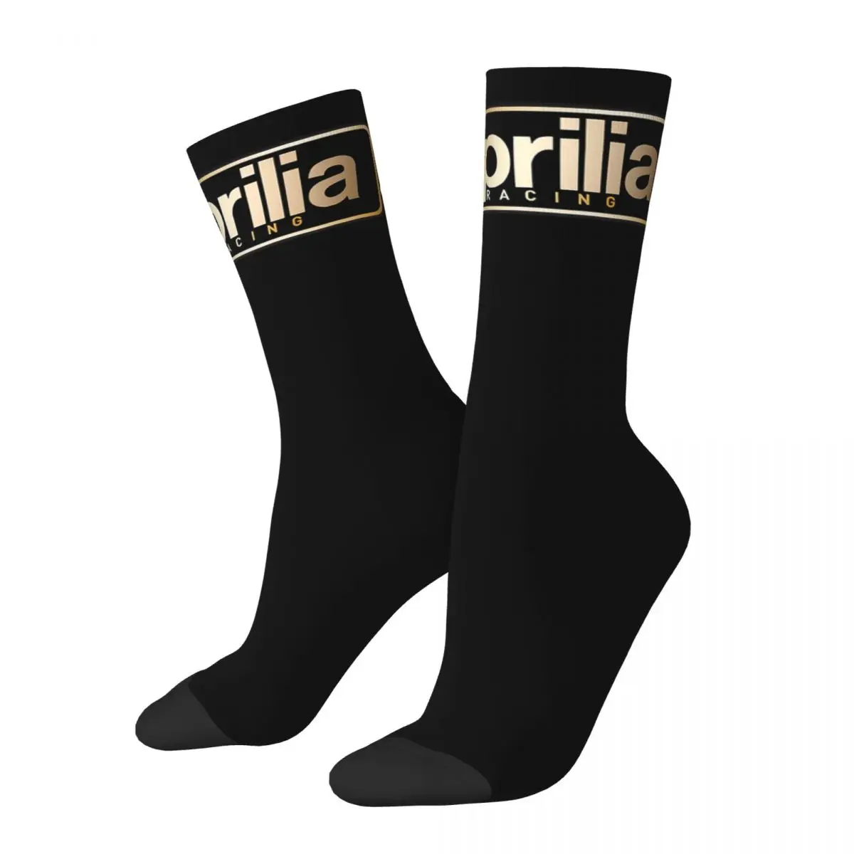 Female Male Motorcycle Aprilia Racing Motorcross Socks Warm Casual Socks Hip Hop Accessories Middle TubeSocks Wonderful Gifts