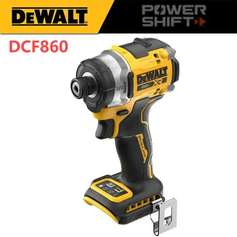 DEWALT, Kit Brushless, Cordless Premium, Impact Driver, 282NM 20V ,Power Tools NO.DCF860