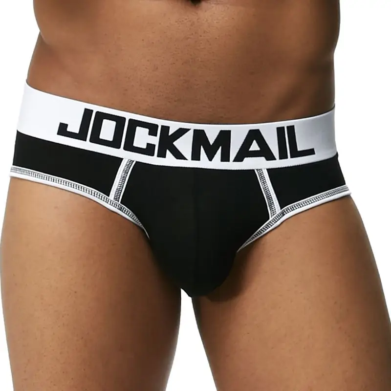 JOCKMAIL Brand Modal Sexy men penis pouch underwear calcinha cueca masculina Gay Pouch men briefs calzoncillos hombre panties