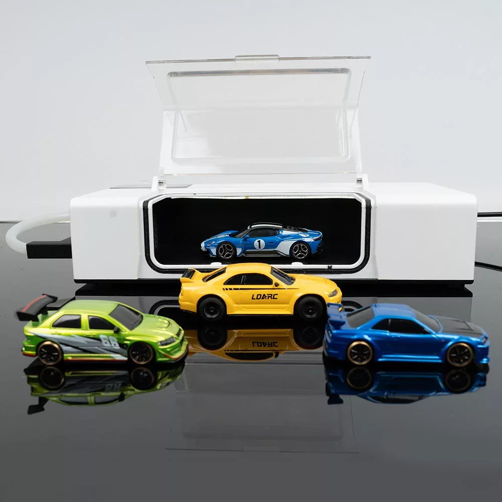 Captainrc 1:64 Model Car Wind Tunnel,Brings Dynamic Airflow Effects to Your Model Display Setup,for Collectors and Hobbyists