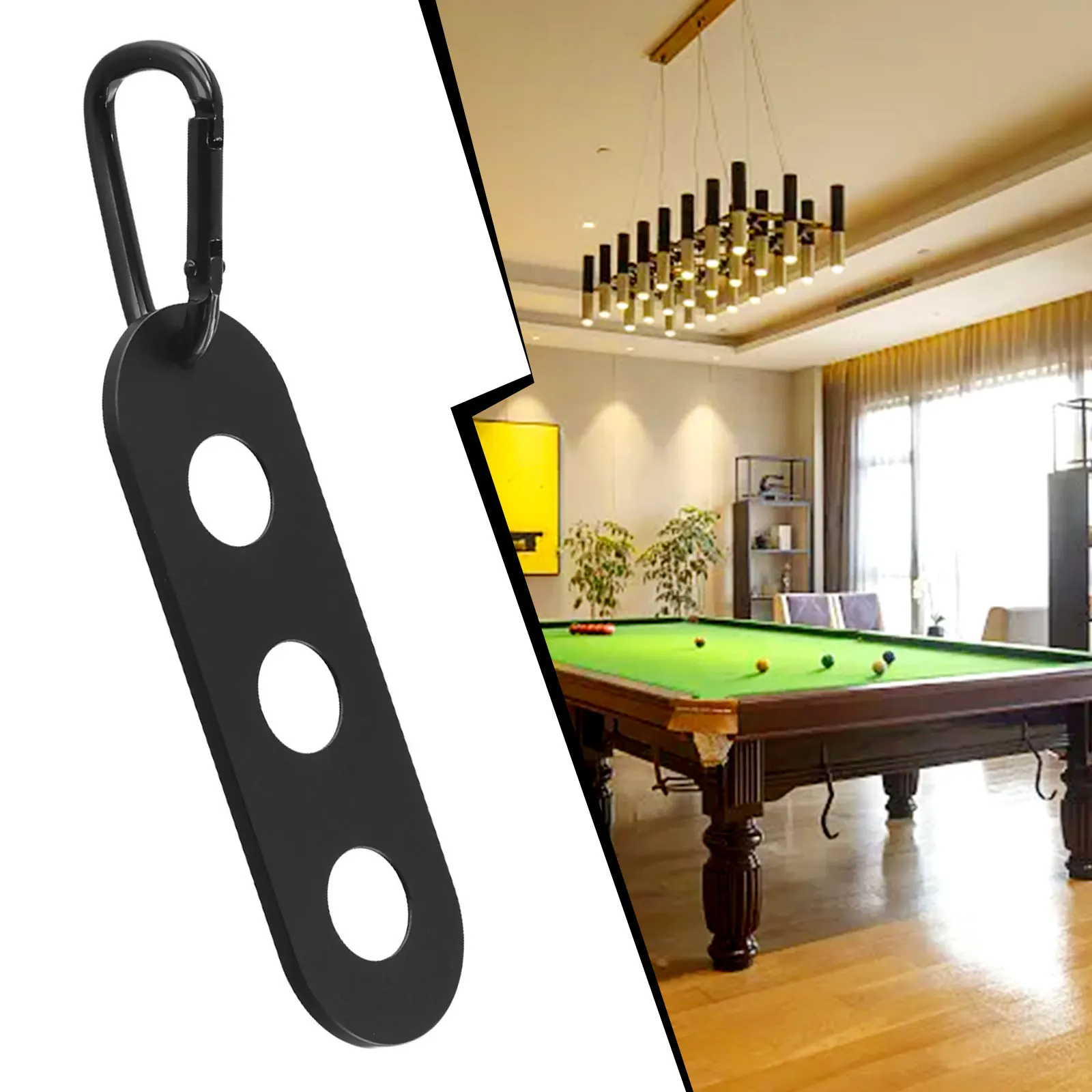 

1 X Billiard Billiard Cue Joint With Buckle 9.2*3cm About 11g Holder Snooker Pool Joint Holder Rubber Cue Joints