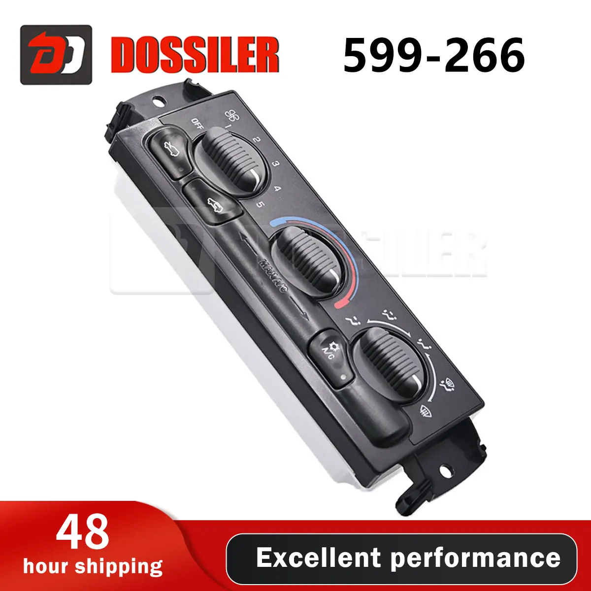 

599-266 HVAC For 1999-2002 Chevy Avalanche Silverado Suburban Tahoe GMC Heater A/C Control Switch Front Climate Control Module