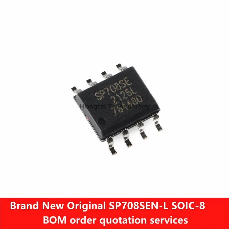 New Original SP708SEN-L/TR SOIC-8 Low Power Microprocessor Supervisory Circuit IC Chip