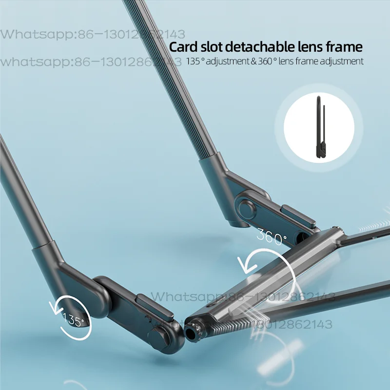 

USB перезаряжаемые светодиодные увеличительные стекла со светом, современная лупа без помощи рук, лупа для спальни, хобби, живопись, закрытая работа