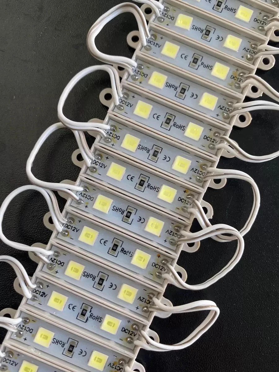 1000pcs/Lot 5054 2LED Modules Mini Led DC 12V Waterproof Backlight For Advertisement Edge Design White Warm Atmospheres TV Set