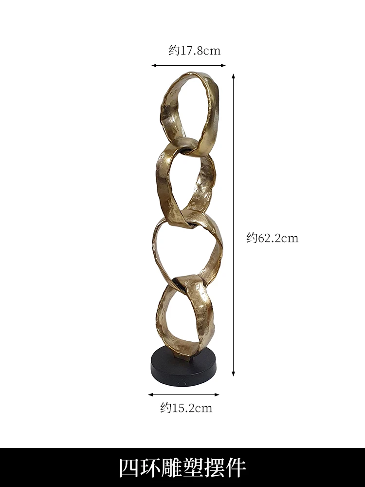Creative Marble Base Metal Sculpture Gold Aluminum Character Ornaments Abstract Art Statue Decoration Handicrafts Exhibits Figur