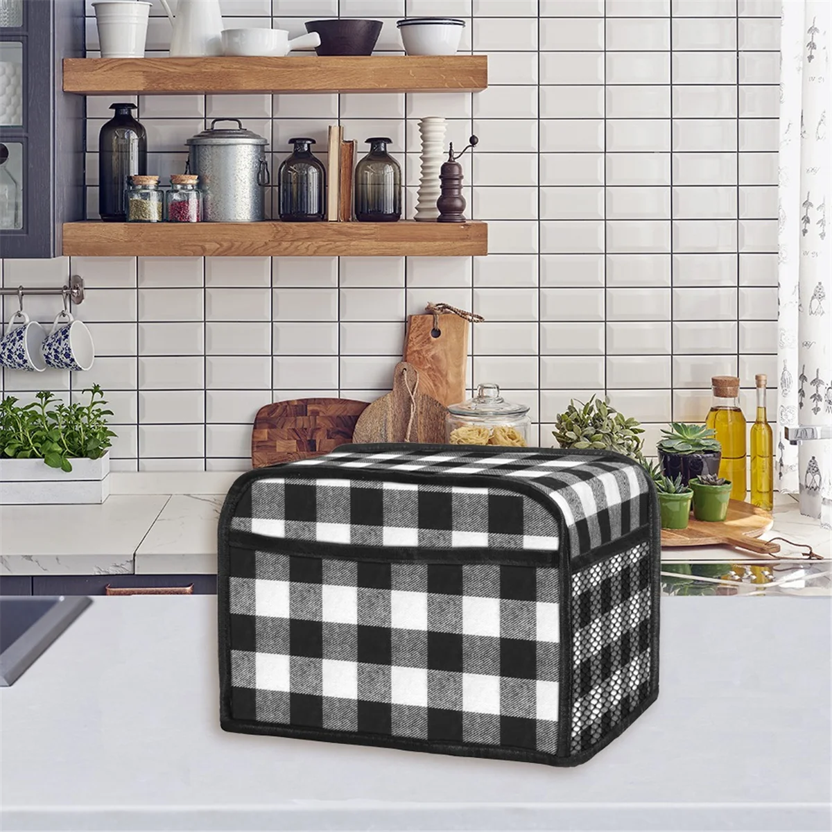 Fashion Dustproof Kitchen Clean Tool Bakeware Protector Toaster Cover Dust Cover