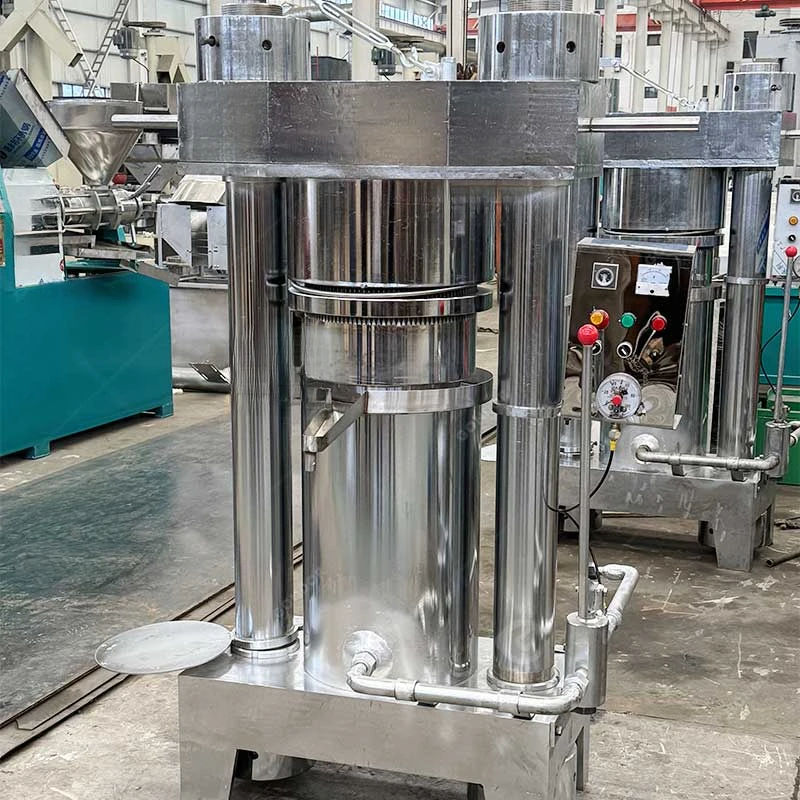Olive Mango Press, Arhydaulique Extruder, Cocoa Bean Nut Oil Pressing And Extraction Machine
