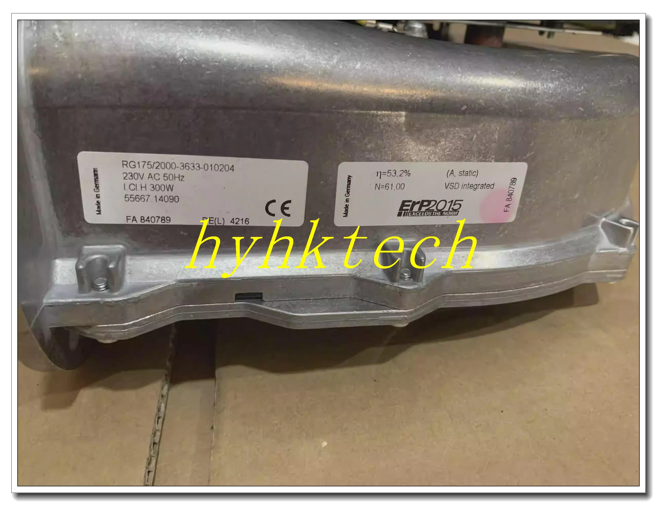 

RG175/2000-3633-010204 Оригинальный охлаждающий вентилятор, 100% протестирован перед отправкой