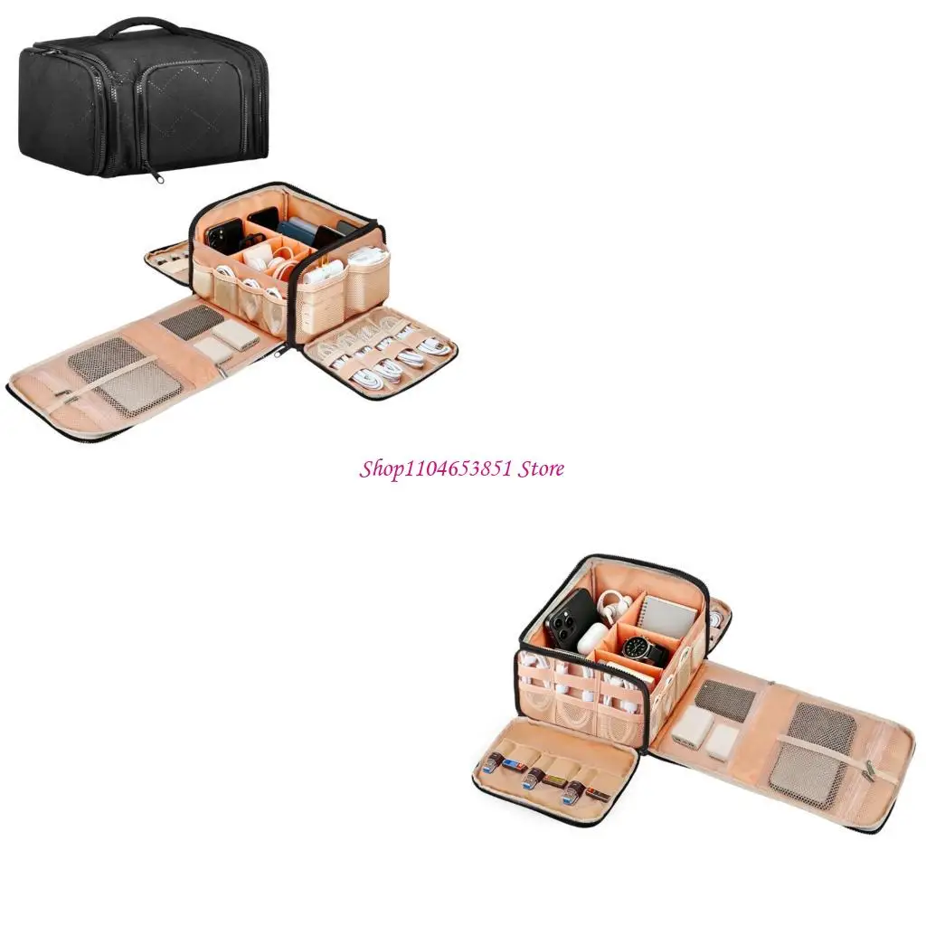 Waterproof Electronics Storage With Multiple Compartments And Handle