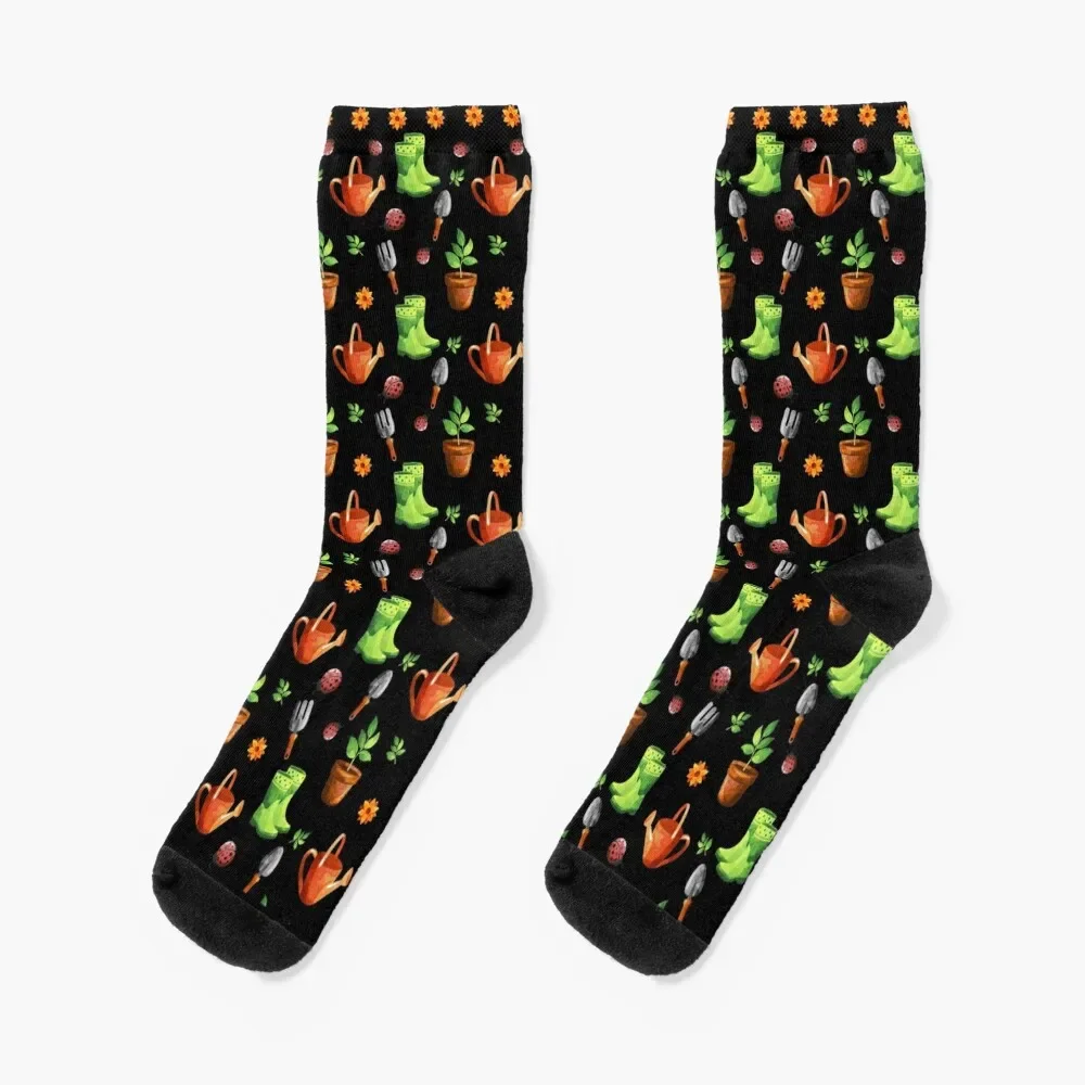 

I Love Gardening Socks Novelties Climbing Men's Socks Luxury Women's